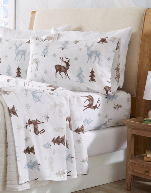 Load image into Gallery viewer, Turkish Cotton Flannel Sheet - Stratton Collection
