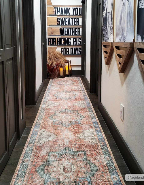 Load image into Gallery viewer, Rosman Distressed Washable Area Rug
