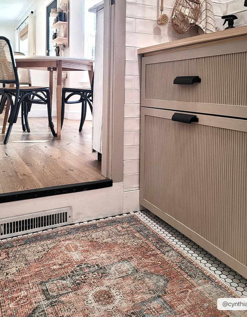 Load image into Gallery viewer, Rosman Distressed Washable Area Rug
