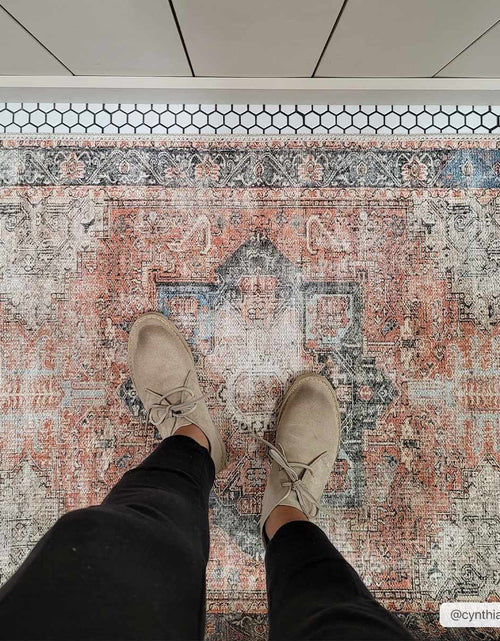 Load image into Gallery viewer, Rosman Distressed Washable Area Rug

