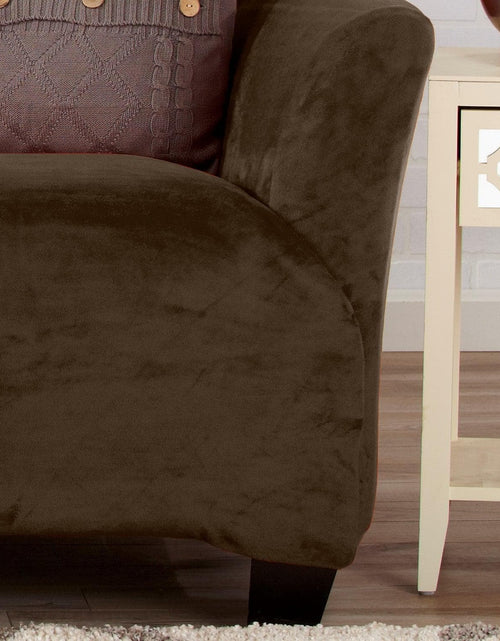 Load image into Gallery viewer, Velvet Stretch Slipcover - Gale Collection
