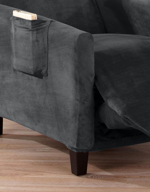 Load image into Gallery viewer, Velvet Stretch Slipcover - Gale Collection
