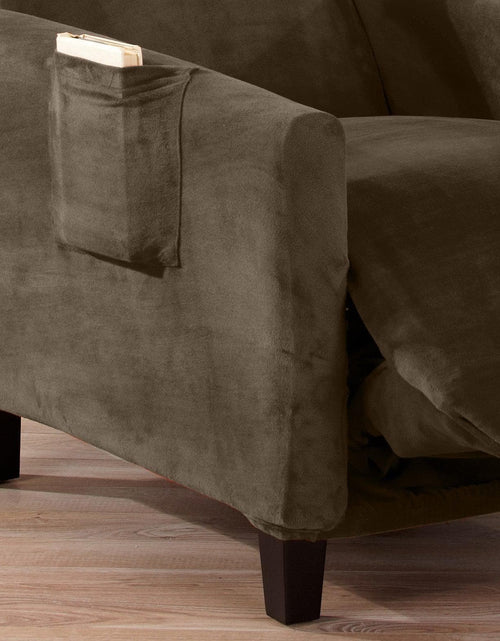 Load image into Gallery viewer, Velvet Stretch Slipcover - Gale Collection
