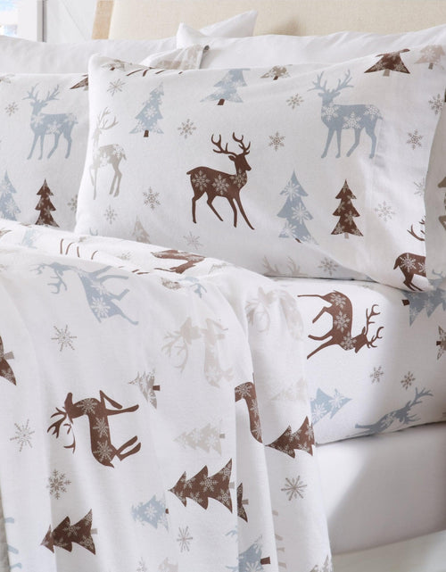 Load image into Gallery viewer, Turkish Cotton Flannel Sheet - Stratton Collection
