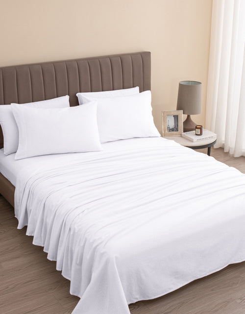 Load image into Gallery viewer, Turkish Cotton Flannel Sheet - Raye Collection
