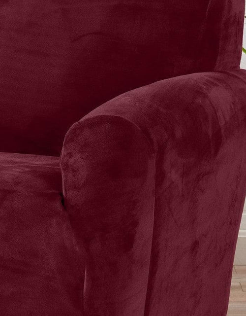 Load image into Gallery viewer, Velvet Stretch Slipcover - Gale Collection
