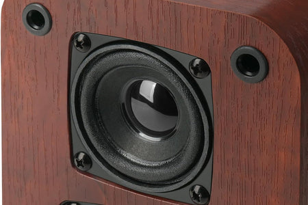 Powered Bluetooth Bookshelf Speakers, 40W Record Player Speakers with 2.75 Inch