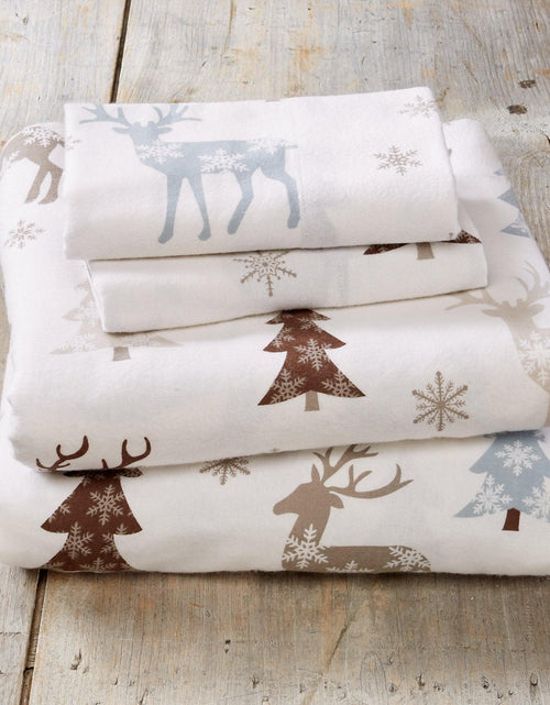 Load image into Gallery viewer, Turkish Cotton Flannel Sheet - Stratton Collection

