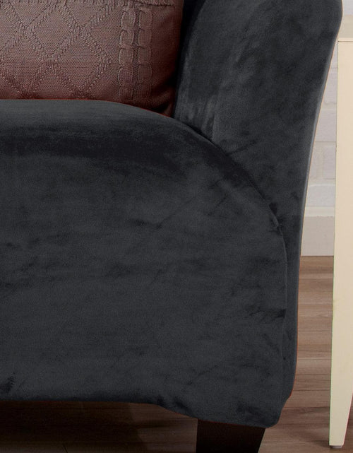 Load image into Gallery viewer, Velvet Stretch Slipcover - Gale Collection
