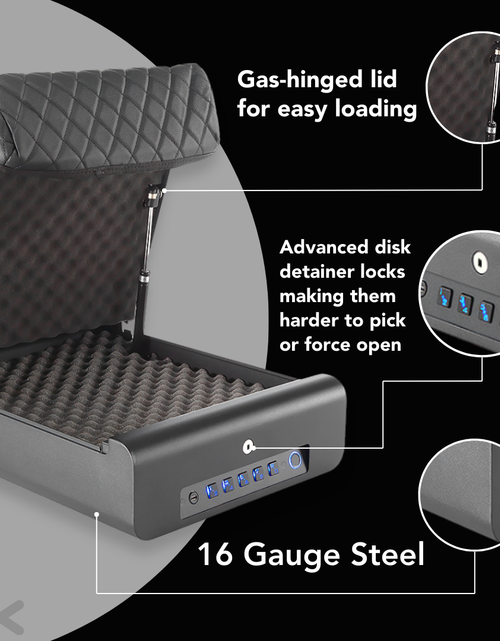 Load image into Gallery viewer, BoostedSafe Elite: Fingerprint, Key &amp; Digital Combo

