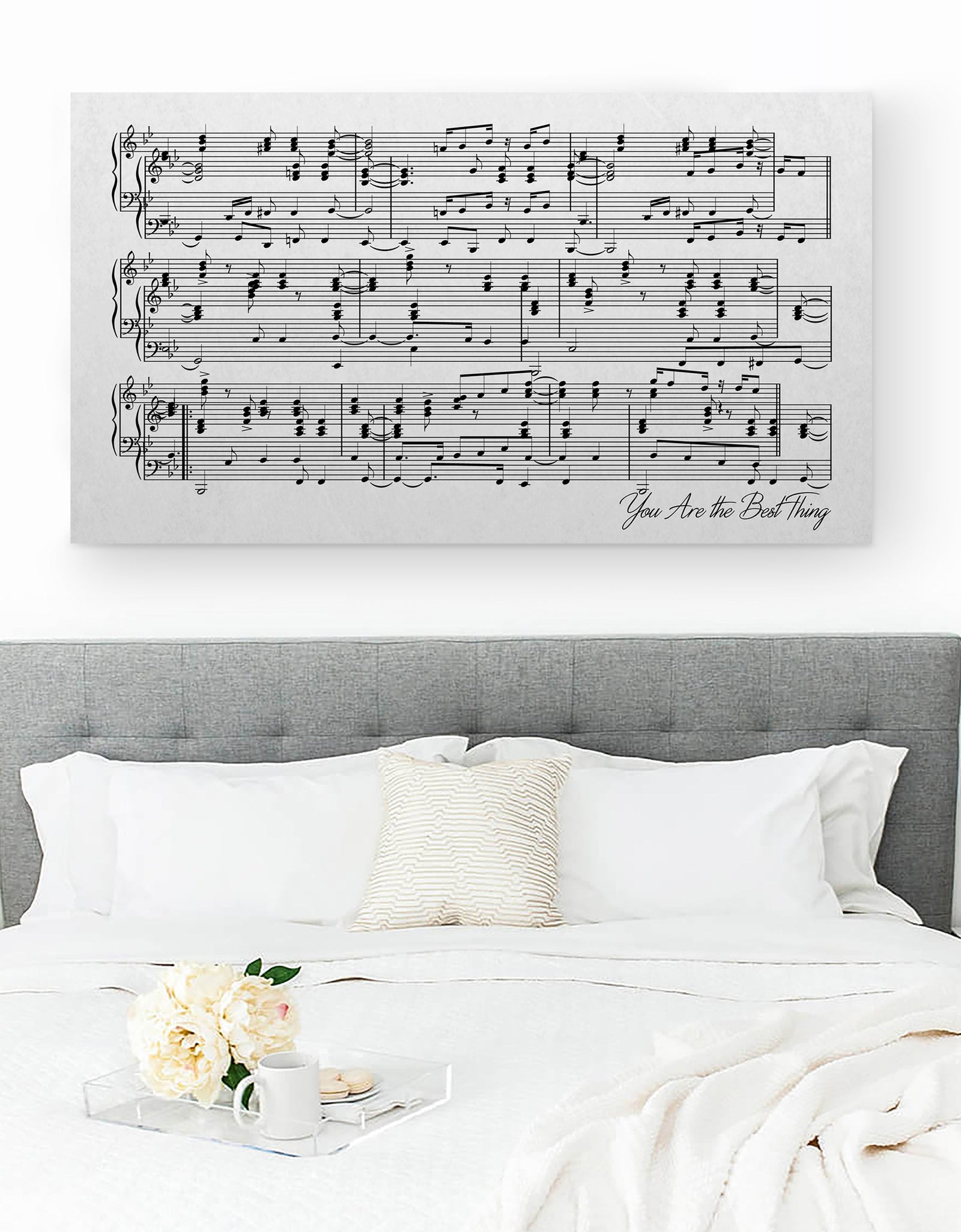 First Dance Lyrics On Canvas - Custom Made With Your Wedding Song