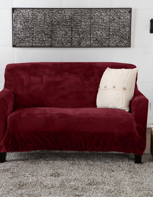 Load image into Gallery viewer, Velvet Stretch Slipcover - Gale Collection
