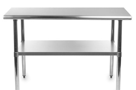 Stainless Steel 48 x 24 inch Heavy Duty Kitchen Work Table