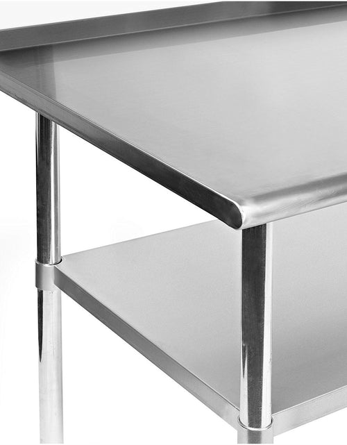 Load image into Gallery viewer, Stainless Steel 48 x 24 inch Heavy Duty Kitchen Work Table
