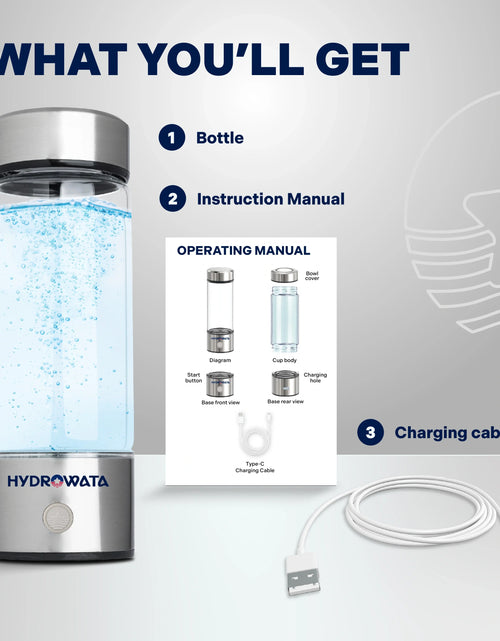 Load image into Gallery viewer, HydroWata™ Hydrogen Water Bottle
