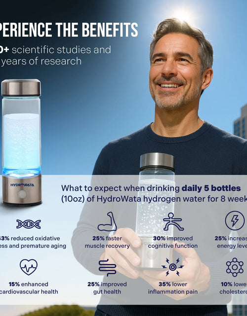 Load image into Gallery viewer, HydroWata™ Hydrogen Water Bottle
