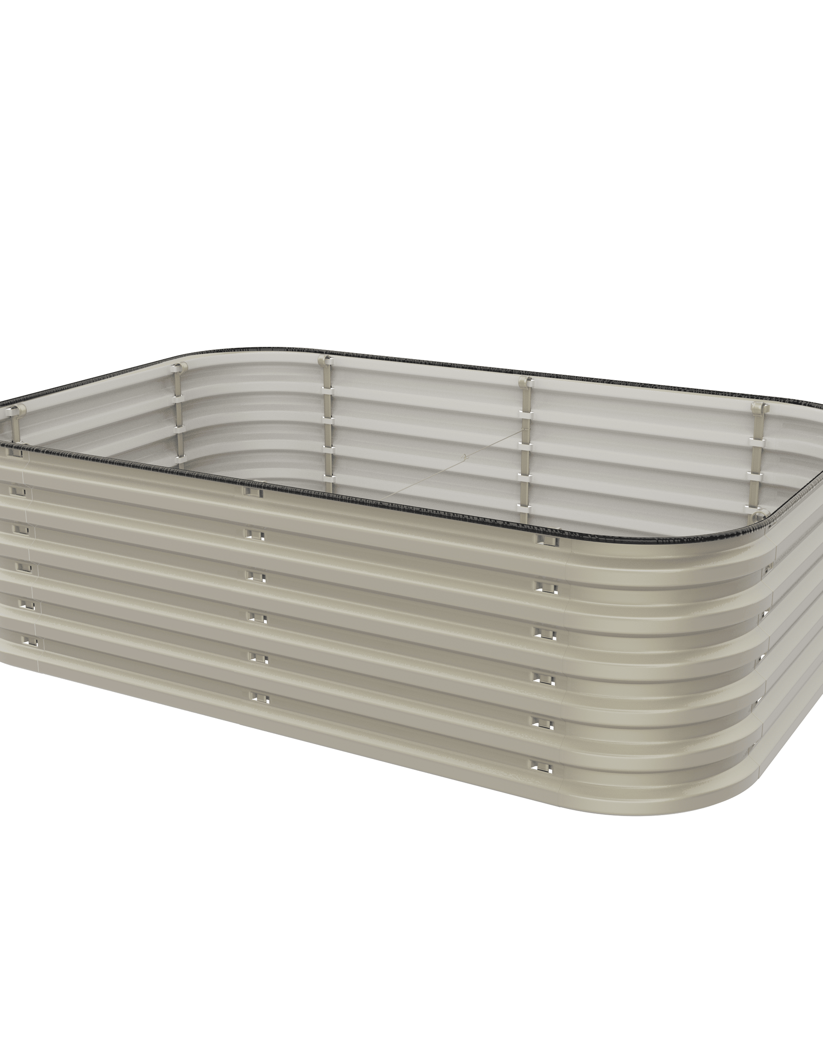 Gro-Rite "No Tools Needed" Premium Metal Raised Garden Bed Kit