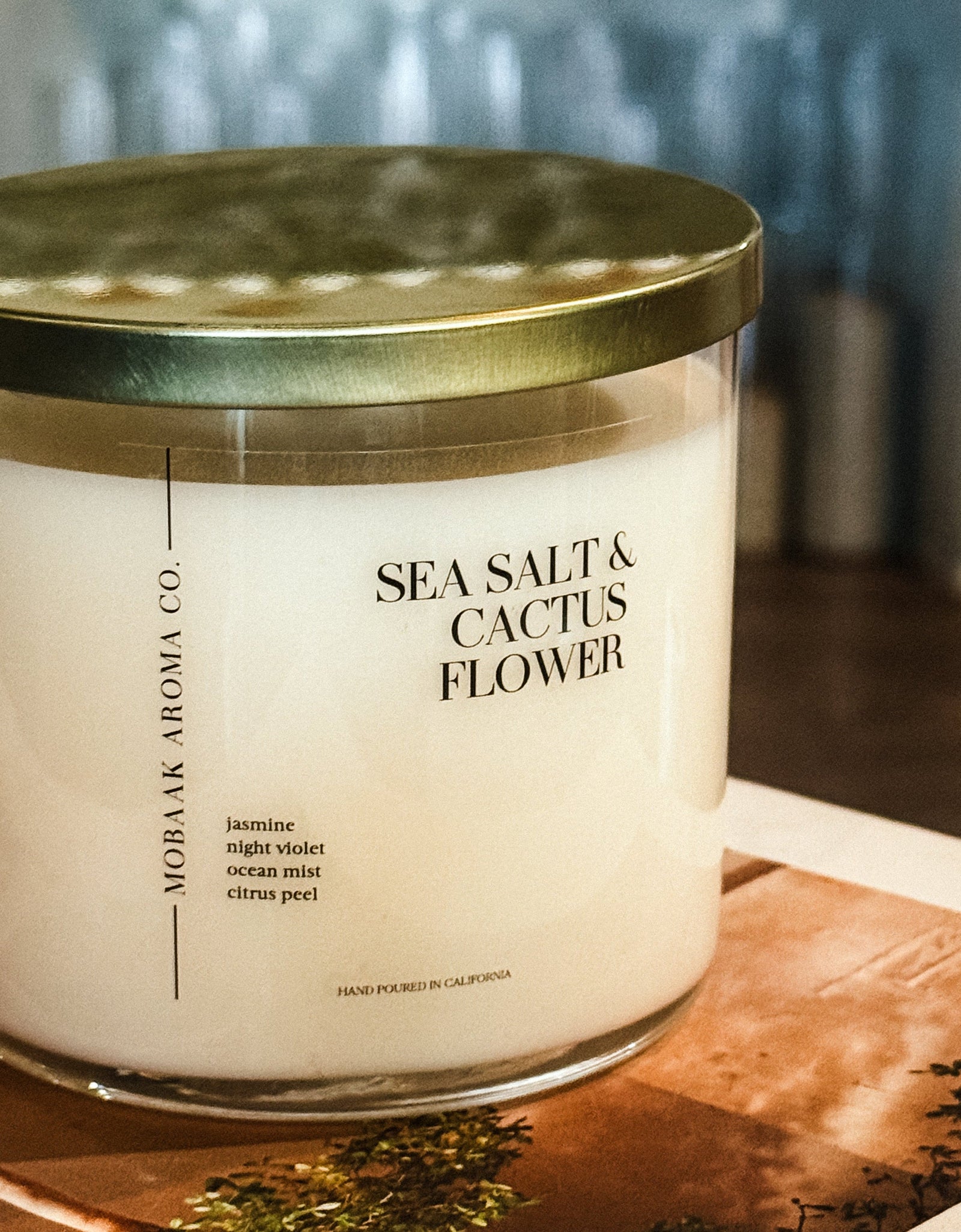 Sea Salt & Cactus Flower Candle