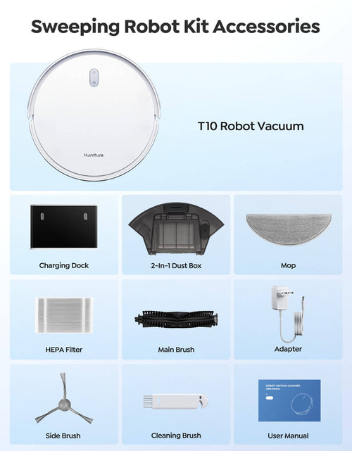 Load image into Gallery viewer, 【New Arrivals】Honiture T10 Robot Vacuum
