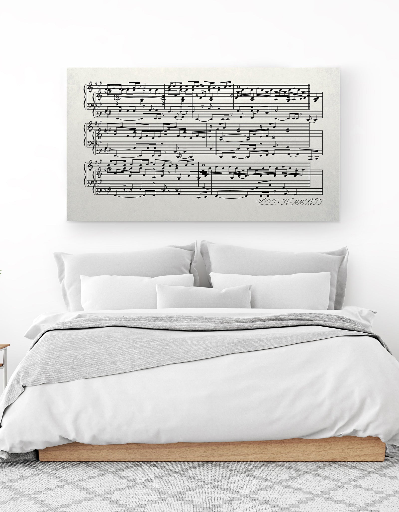 First Dance Lyrics On Canvas - Custom Made With Your Wedding Song