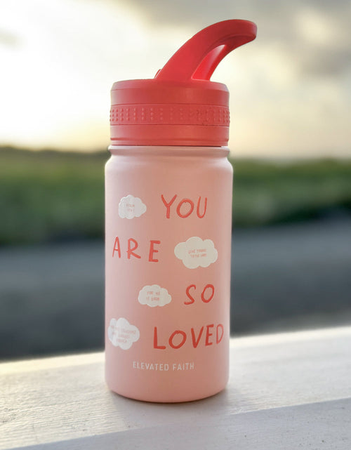 Load image into Gallery viewer, You Are So Loved Kids Water Bottle
