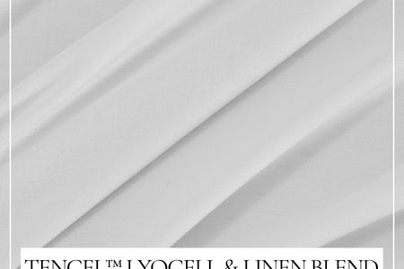 TENCEL™ Lyocell & Linen Blend Sheet Set - Magdalena Collection