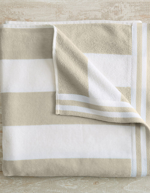 Load image into Gallery viewer, Striped Cabana Beach Towel - Edgartown Collection
