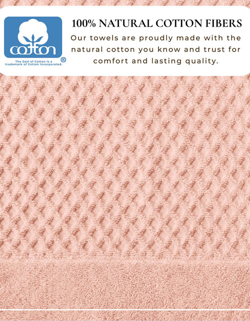 Load image into Gallery viewer, Cotton Diamond Waffle Weave Bath Towel Set - Grayson Collection
