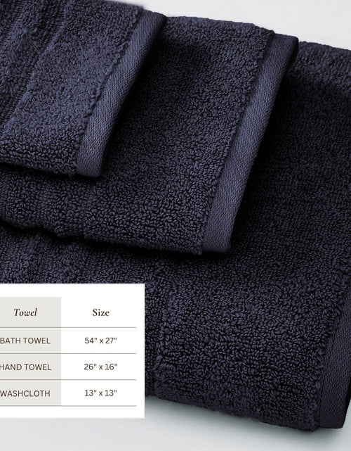 Load image into Gallery viewer, Luxury Combed Cotton Bath Towel Set - Karina Collection
