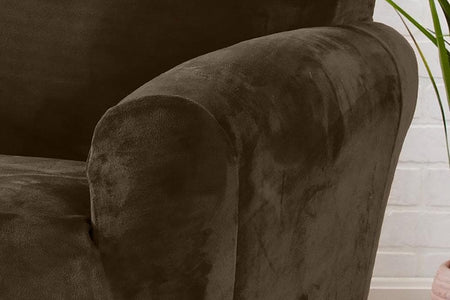Velvet Stretch Slipcover - Gale Collection