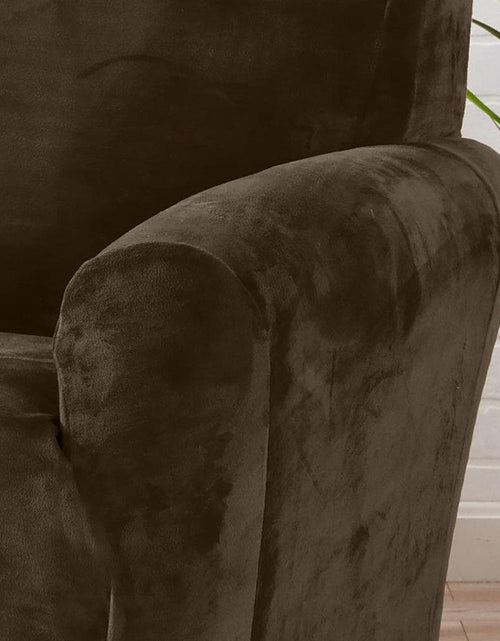 Load image into Gallery viewer, Velvet Stretch Slipcover - Gale Collection
