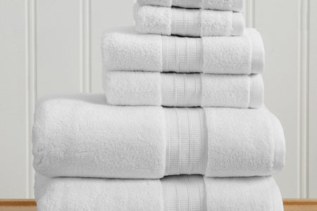 100% Cotton Premium Bath Towel Set - Chiara Collection