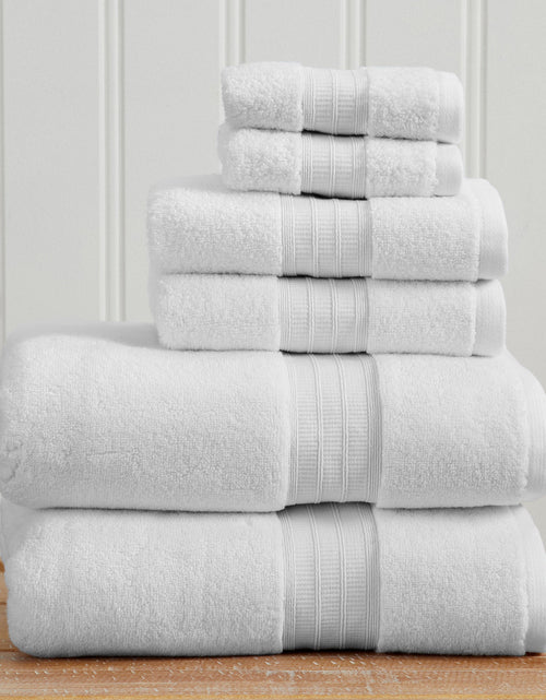 Load image into Gallery viewer, 100% Cotton Premium Bath Towel Set - Chiara Collection

