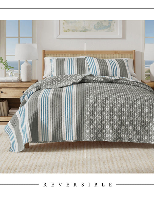 Load image into Gallery viewer, St. Croix Collection Coastal Quilt Set
