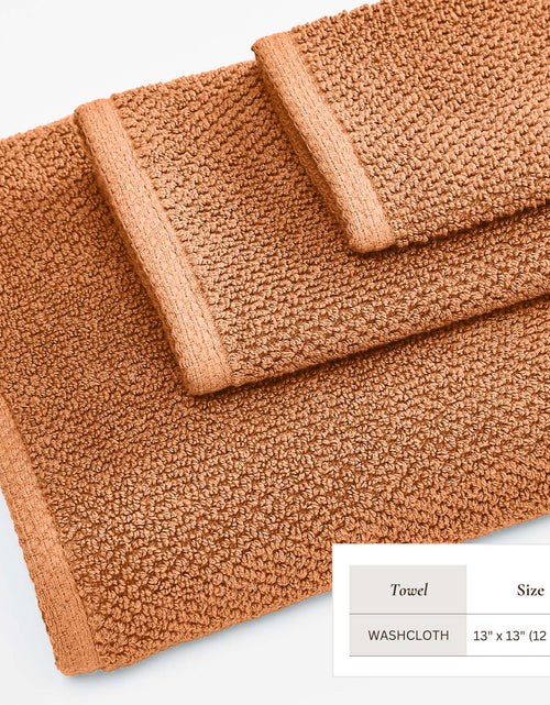 Load image into Gallery viewer, Cotton Textured Bath Towel Set - Acacia Collection
