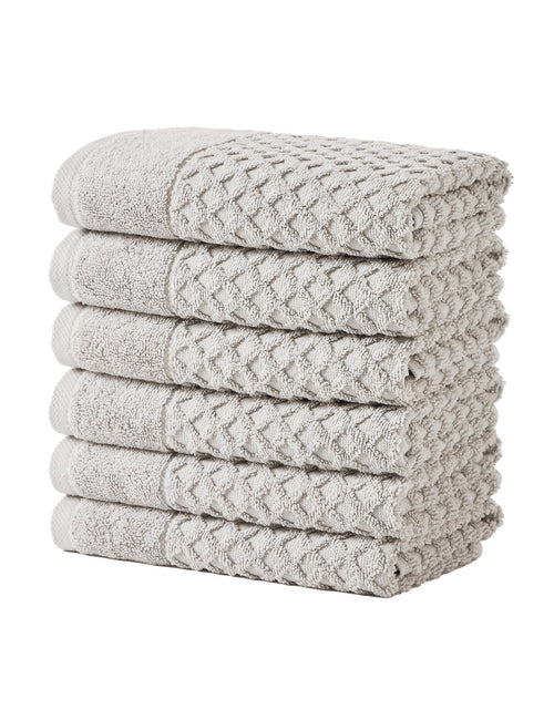 Load image into Gallery viewer, Cotton Diamond Waffle Weave Bath Towel Set - Grayson Collection
