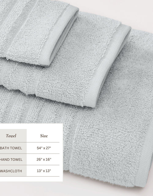Load image into Gallery viewer, Luxury Combed Cotton Bath Towel Set - Karina Collection
