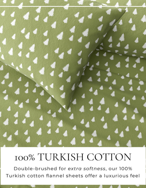 Load image into Gallery viewer, Turkish Cotton Flannel Sheet - Lakeview Collection
