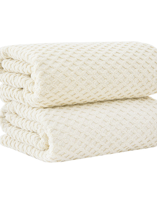 Load image into Gallery viewer, Cotton Diamond Waffle Weave Bath Towel Set - Grayson Collection
