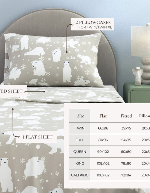 Load image into Gallery viewer, Turkish Cotton Flannel Sheet - Stratton Collection
