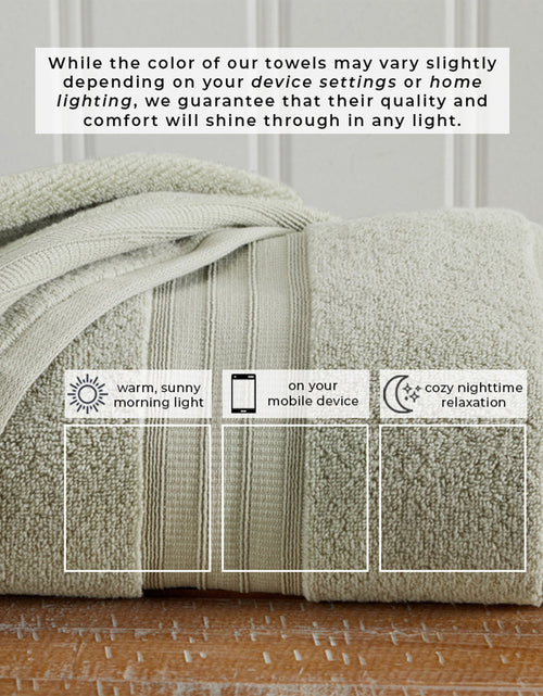 Load image into Gallery viewer, 100% Cotton Premium Bath Towel Set - Chiara Collection
