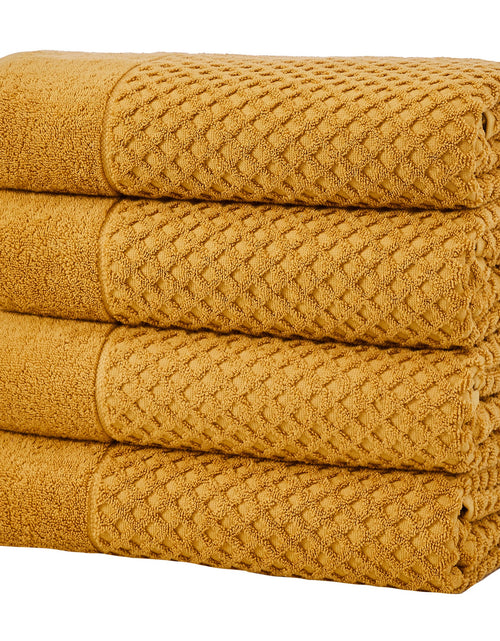 Load image into Gallery viewer, Cotton Diamond Waffle Weave Bath Towel Set - Grayson Collection
