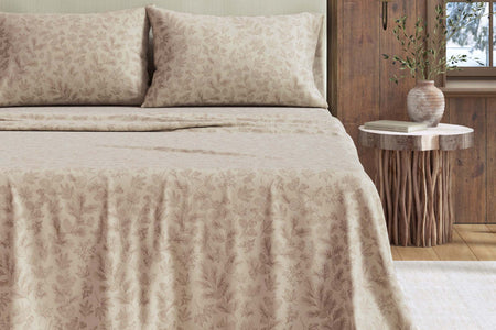 Turkish Cotton Flannel Sheet Set - Elevated Lodge Collection