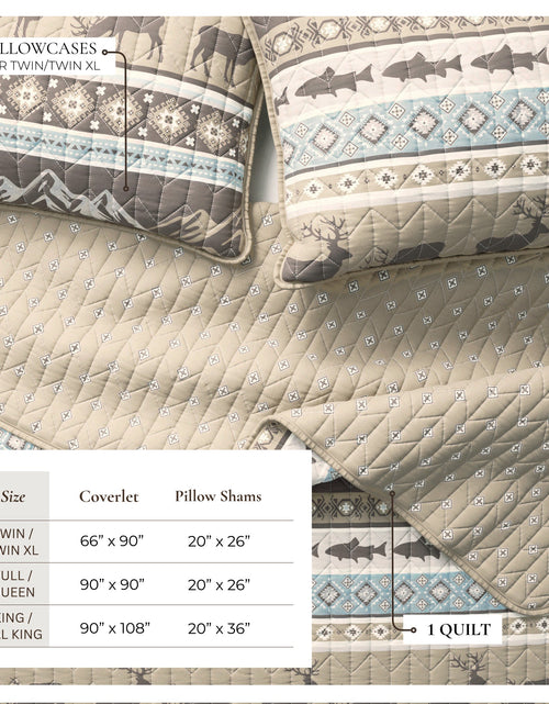 Load image into Gallery viewer, Lodge Quilt - Yosemite Collection
