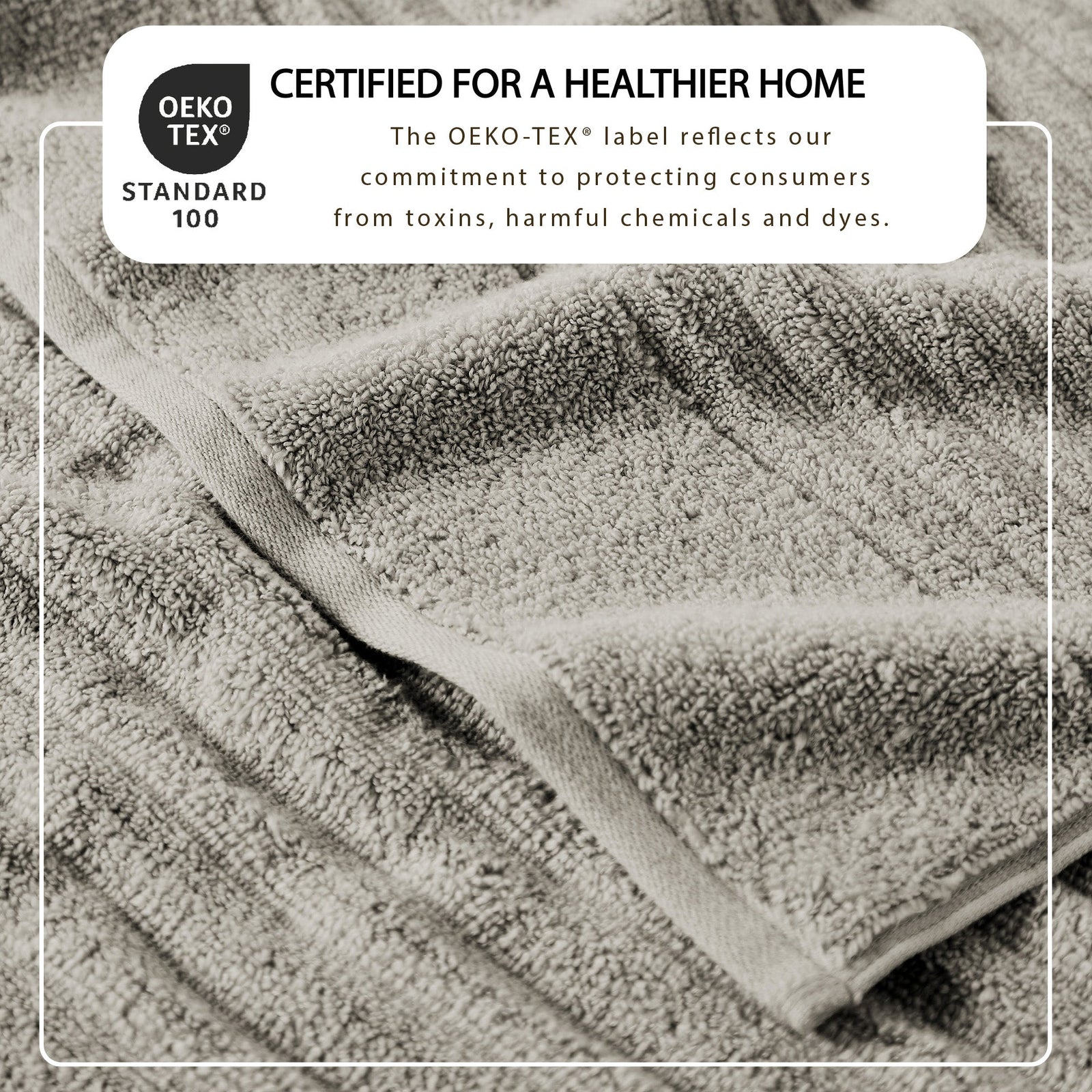Luxury Combed Cotton Bath Towel Set - Karina Collection