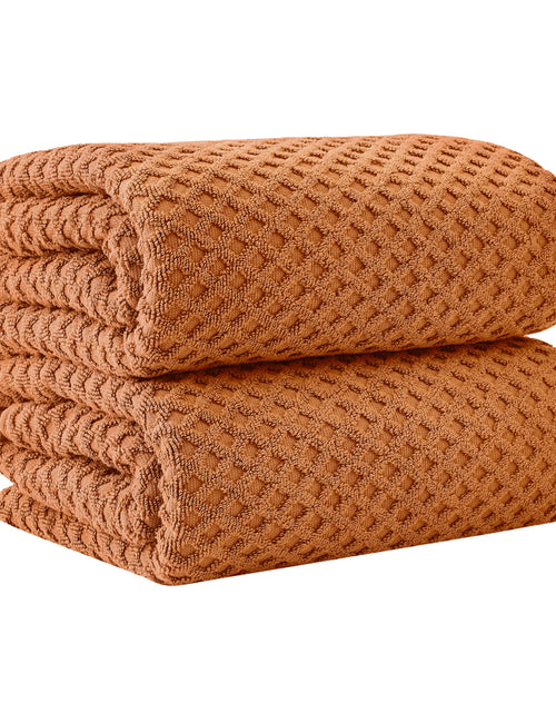 Load image into Gallery viewer, Cotton Diamond Waffle Weave Bath Towel Set - Grayson Collection
