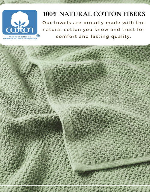 Load image into Gallery viewer, Cotton Textured Bath Towel Set - Acacia Collection
