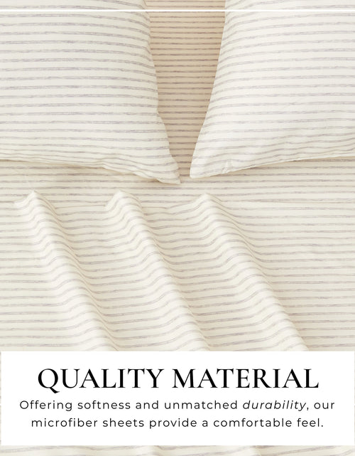 Load image into Gallery viewer, Striped Sheet Set - Evette Collection
