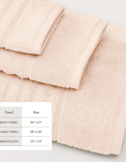 Load image into Gallery viewer, Luxury Combed Cotton Bath Towel Set - Karina Collection
