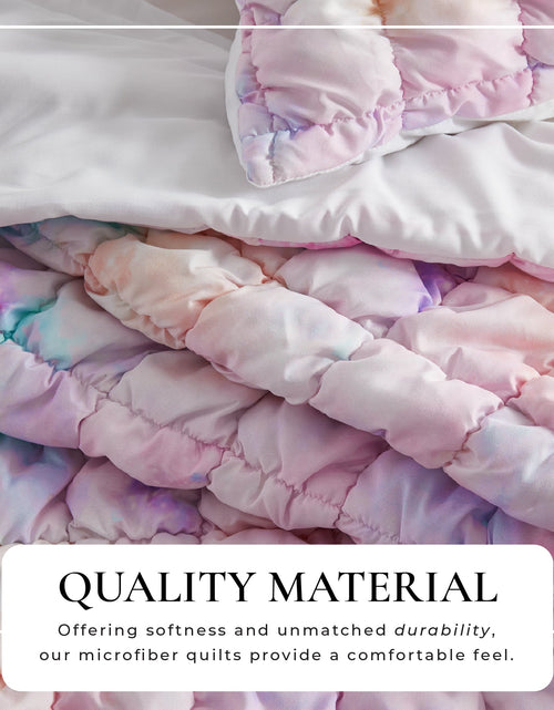 Load image into Gallery viewer, Puff Marshmallow Texture Quilt Set - Marshmallow Collection
